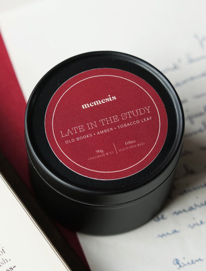 LATE IN THE STUDY 90g